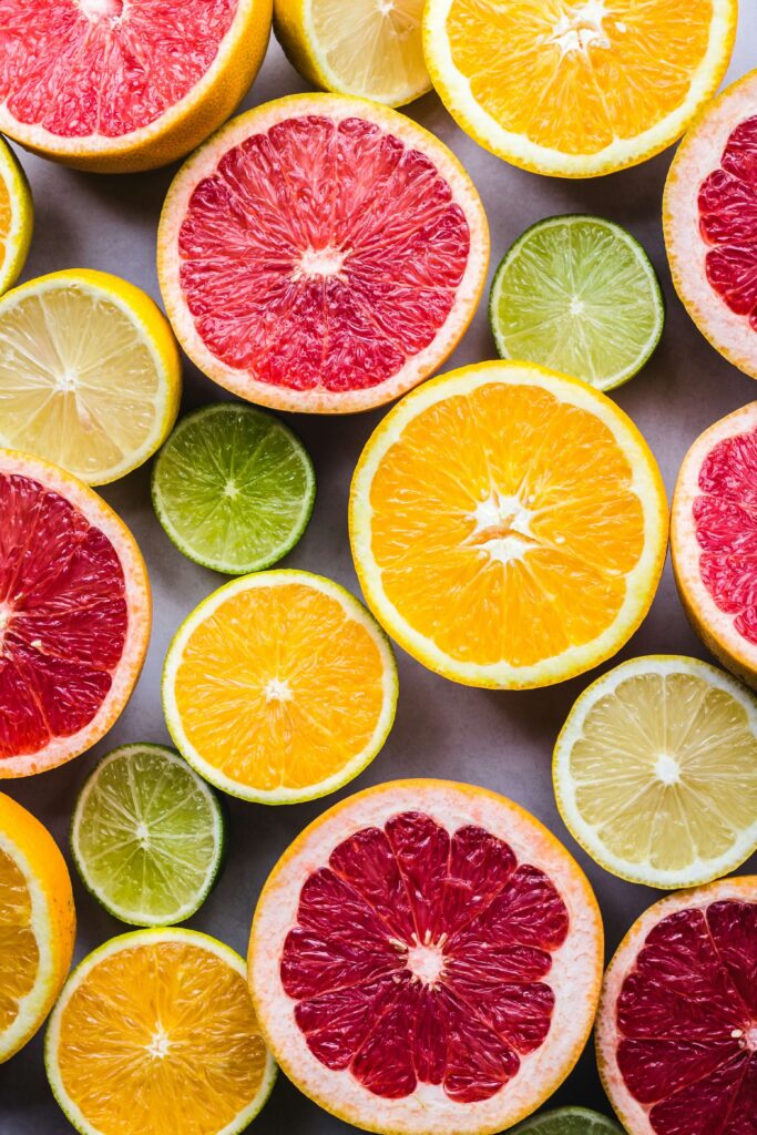 Different citrus fruits. With the help of an anxiety therapists in NYC, NY, you can find a better sleep routine to help your anxiety. Call us today for our anxiety therapy!